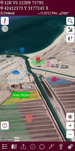 Mgrs & Utm Map Pro screenshot