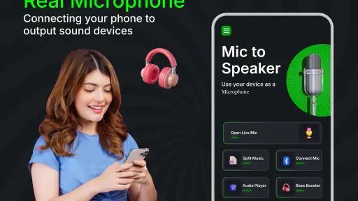 Mic to Speaker Bluetooth Mic screenshot