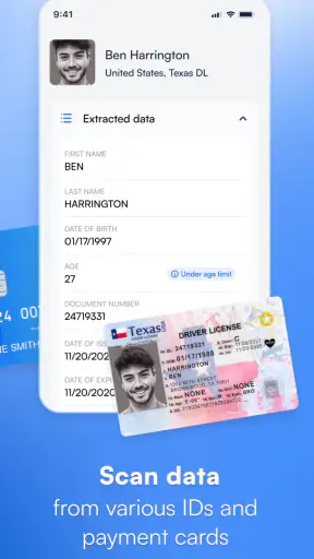 Microblink Identity screenshot