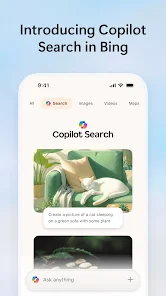 Microsoft Bing Search screenshot