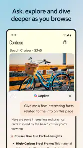 Microsoft Edge: AI browser screenshot