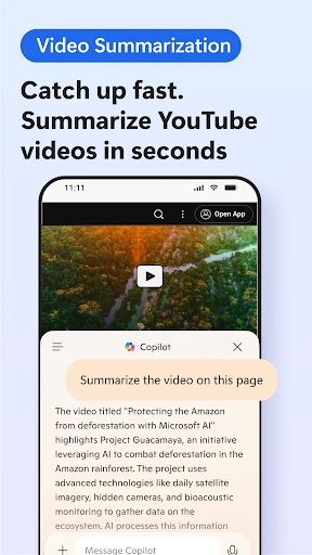 Microsoft Edge: AI browser screenshot