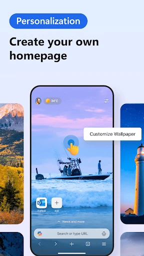 Microsoft Edge: AI browser screenshot