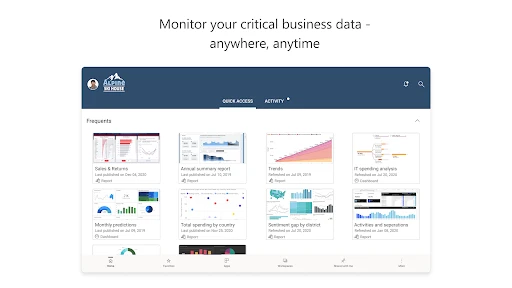 Microsoft Power BI screenshot