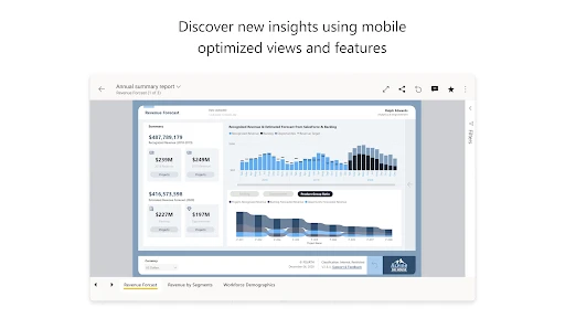 Microsoft Power BI screenshot