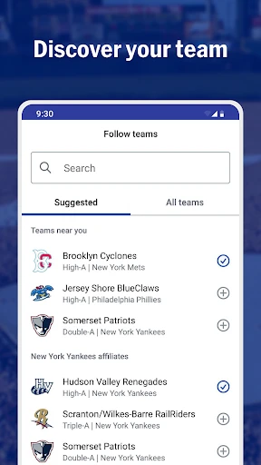 MiLB screenshot