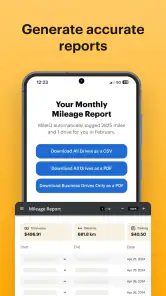 Mileage Tracker & Log - MileIQ screenshot