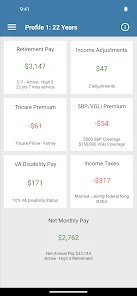 Military Retirement screenshot