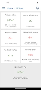 Military Retirement screenshot