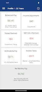 Military Retirement screenshot