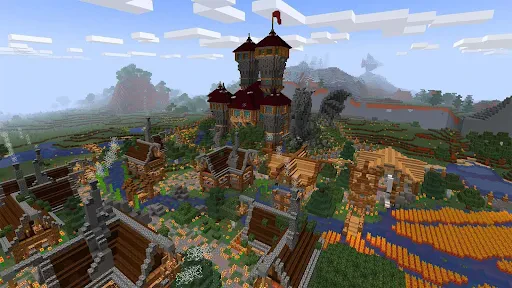 Mini Block Craft Realm Craft screenshot