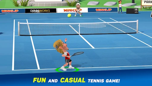 Mini Tennis: Perfect Smash screenshot