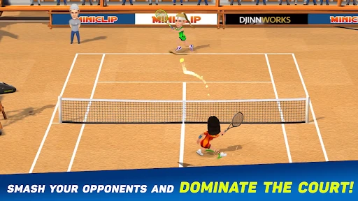 Mini Tennis: Perfect Smash screenshot