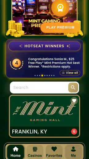 Mint Gaming screenshot