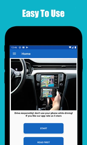 Mirror link car connector screenshot