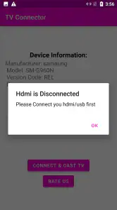 Mobile Connect to TV USB HDMI screenshot