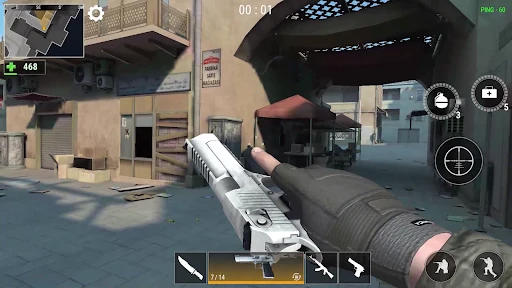 Modern Gun: Shooting War Games screenshot
