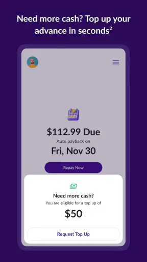 Money App - Cash Advance screenshot