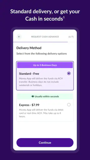 Money App - Cash Advance screenshot
