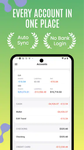 Money Eco: Budget / Expense screenshot