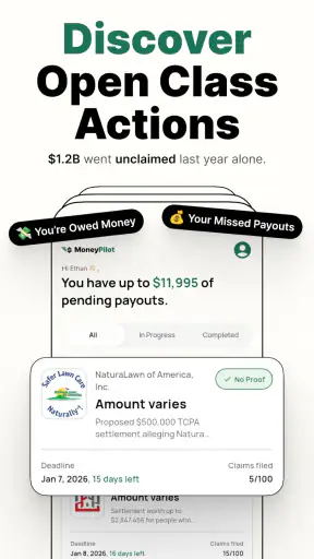MoneyPilot : Class Action screenshot