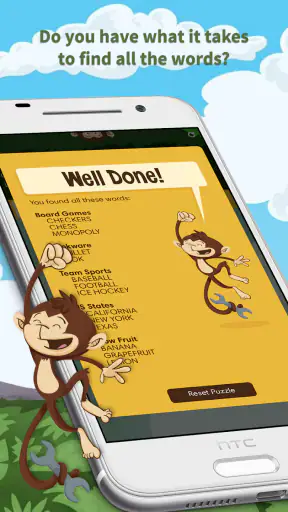 Monkey Wrench – Word Search screenshot