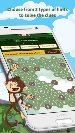 Monkey Wrench – Word Search screenshot