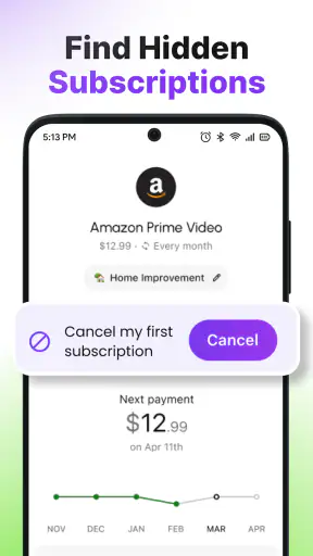 MonoBoost Cancel Subscriptions screenshot