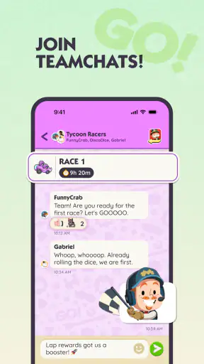 MONOPOLY GO!Chat screenshot