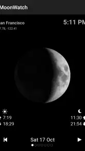 Moon Calendar Watch screenshot