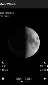 Moon Calendar Watch screenshot