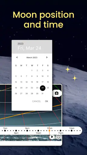 Moon Locator - Lunar Calendar screenshot