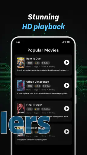 Movies Drama & TV series: Info screenshot