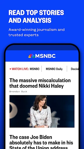 MSNBC: Watch Live & Analysis screenshot