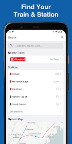 MTA TrainTime screenshot