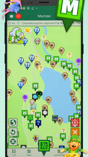 Munzee screenshot
