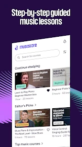 MuseScore: sheet music screenshot