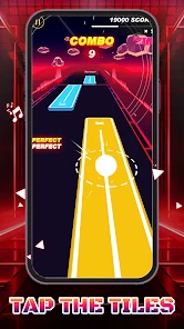 Music Ballz Go - Hop Star screenshot
