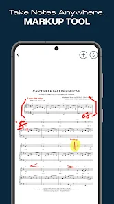 Musicnotes Sheet Music Player screenshot