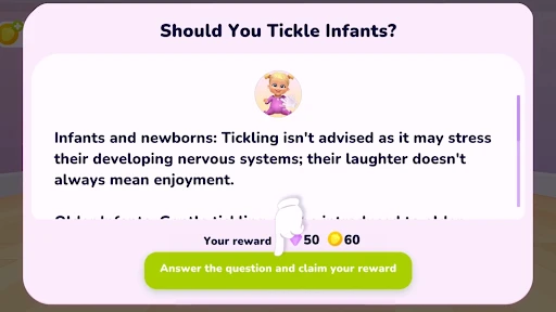 My Baby Care Virtual Care Game screenshot