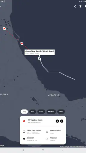 My Hurricane Tracker Pro screenshot