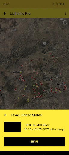 My Lightning Tracker & Alerts screenshot