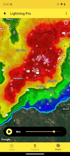 My Lightning Tracker & Alerts screenshot