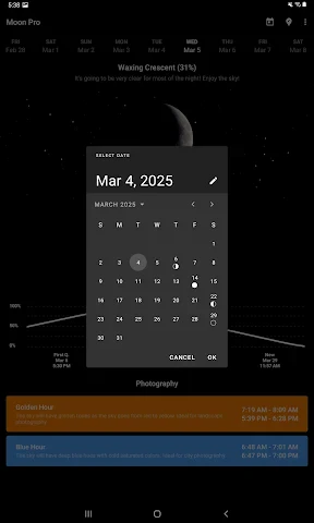 My Moon Phase Pro screenshot