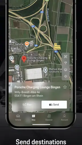 My Porsche screenshot