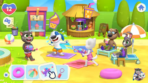 My Talking Tom Friends 2 screenshot