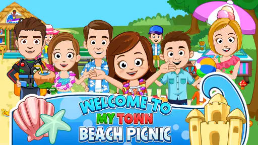 My Town : Beach Picnic screenshot