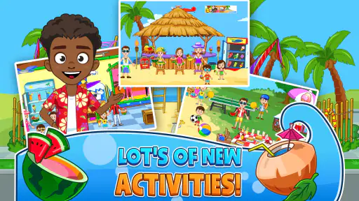 My Town : Beach Picnic screenshot