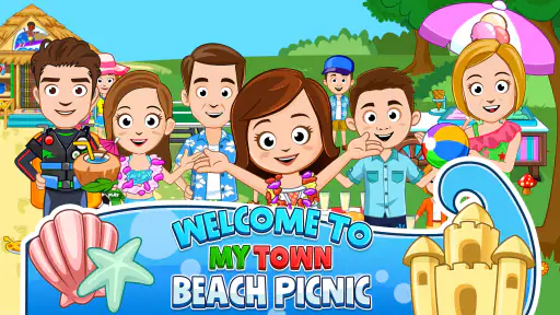 My Town : Beach Picnic screenshot