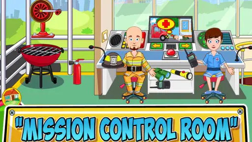 My Town : Fire station Rescue screenshot